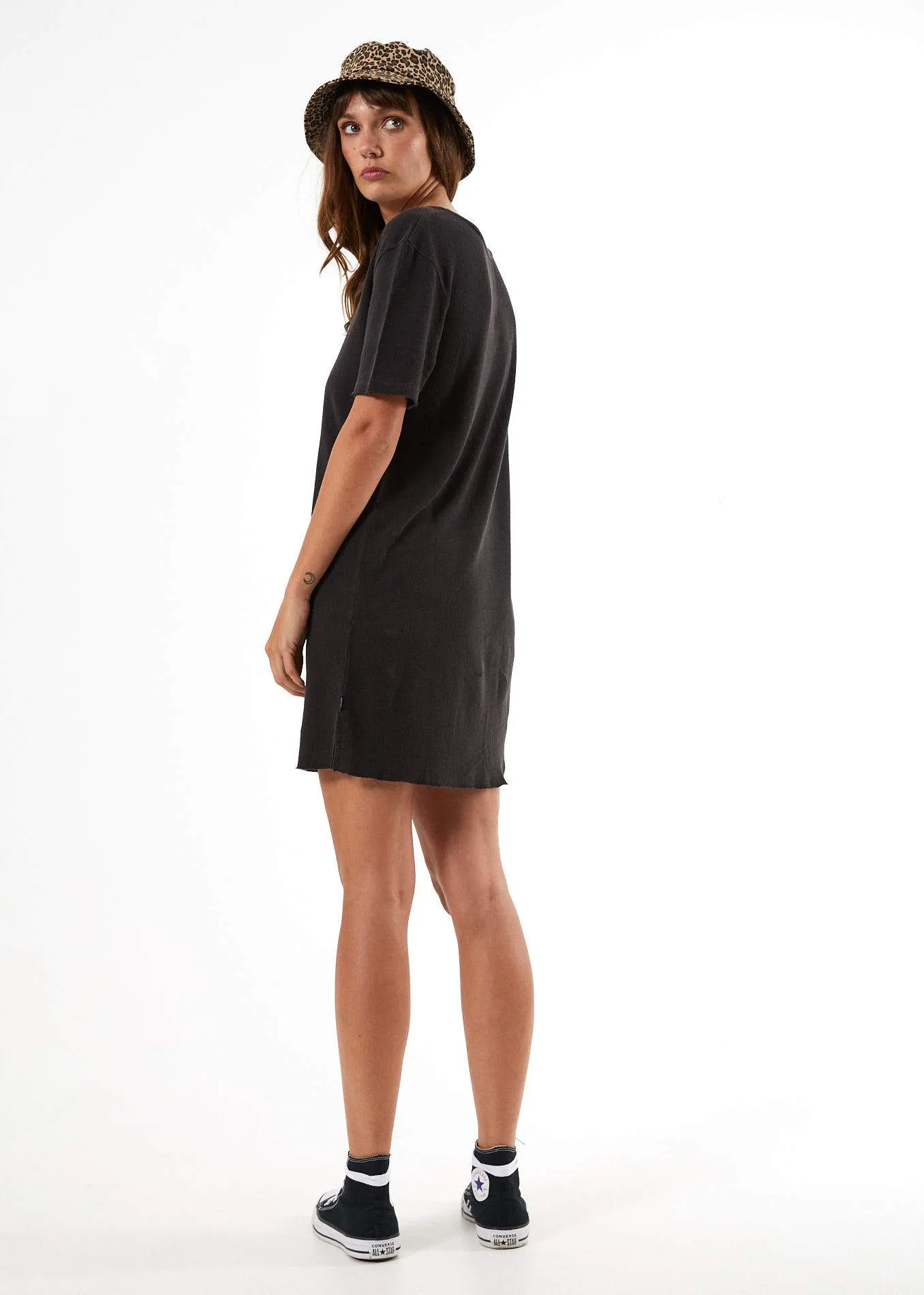 Afends Womens Cobain - Hemp Tee Dress