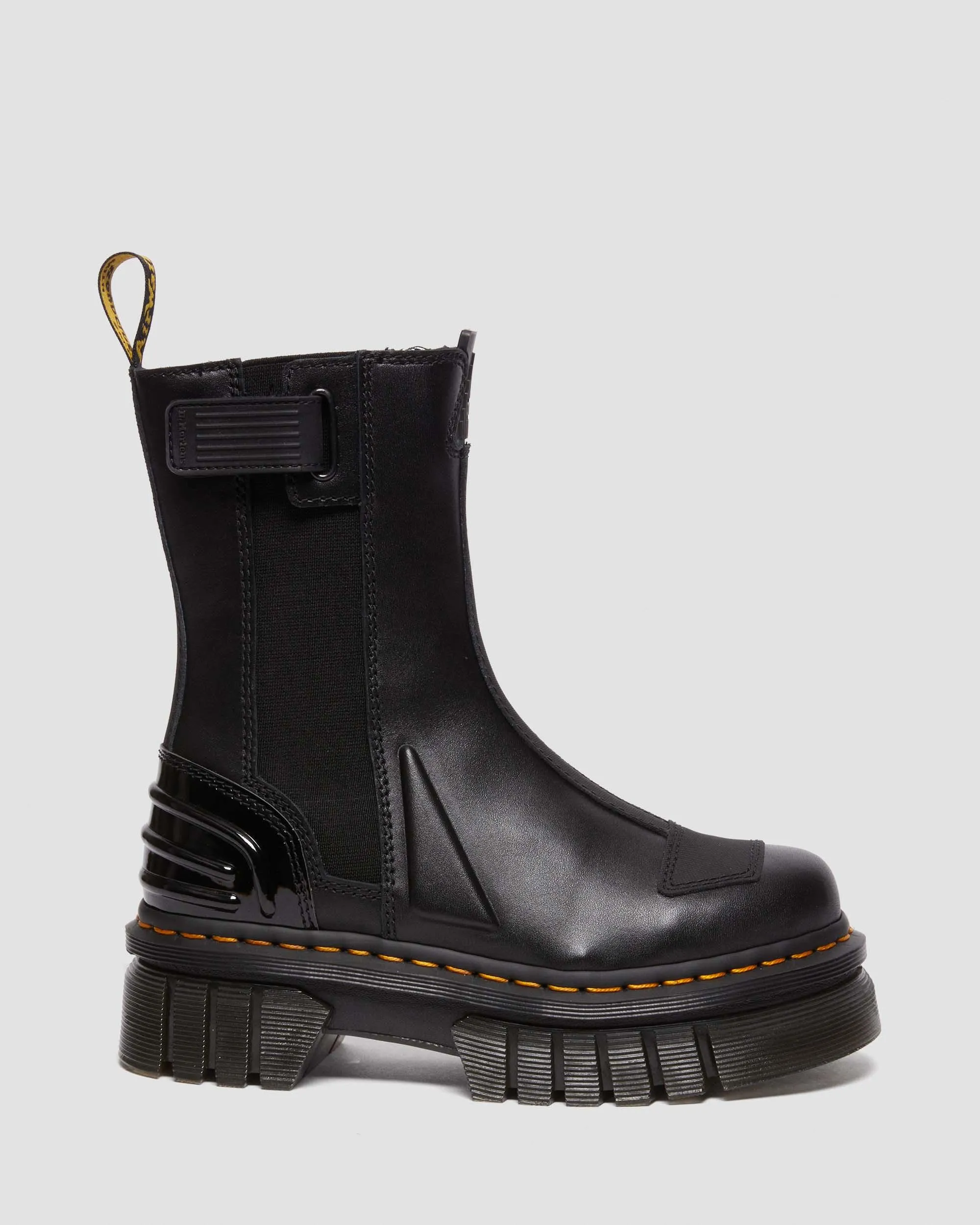 Audrick Alternative high platform leather Chelsea boots Dr. Martens