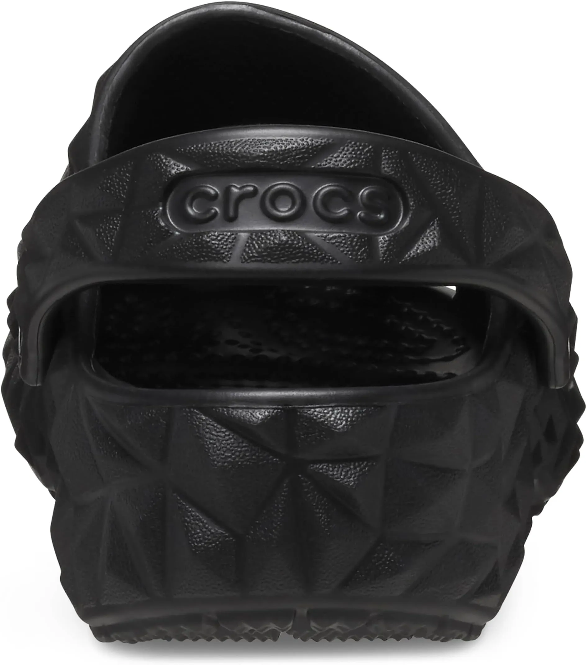 Classic Geometric Clog Crocs, black