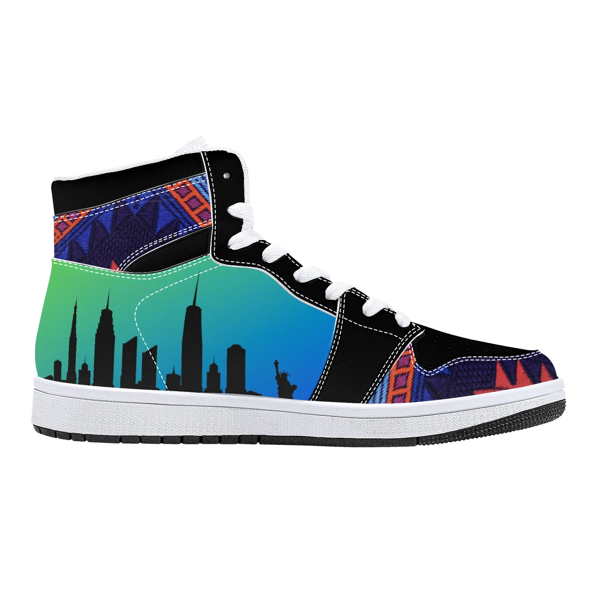 Cool shoes by Jake U | High Top Customized | Shoe Zero