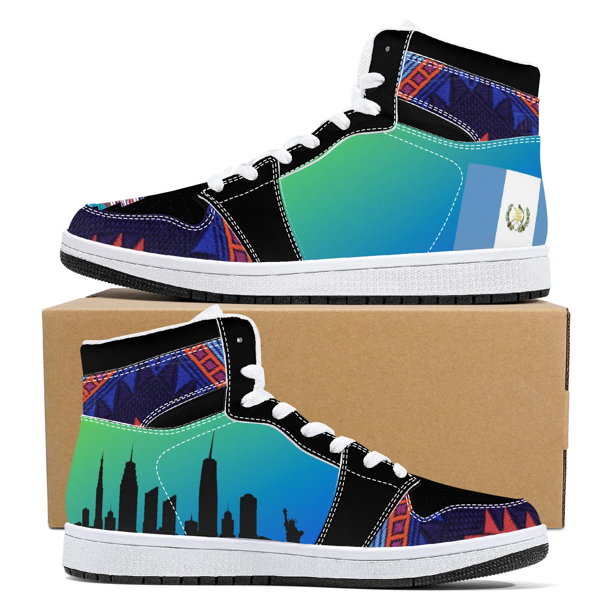 Cool shoes by Jake U | High Top Customized | Shoe Zero