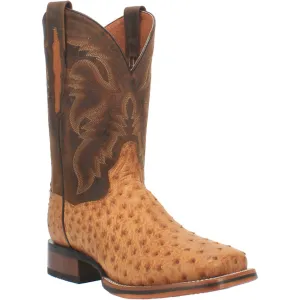 DAN POST MEN'S KERSHAW FULL QUILL OSTRICH WESTERN BOOT - DP4951