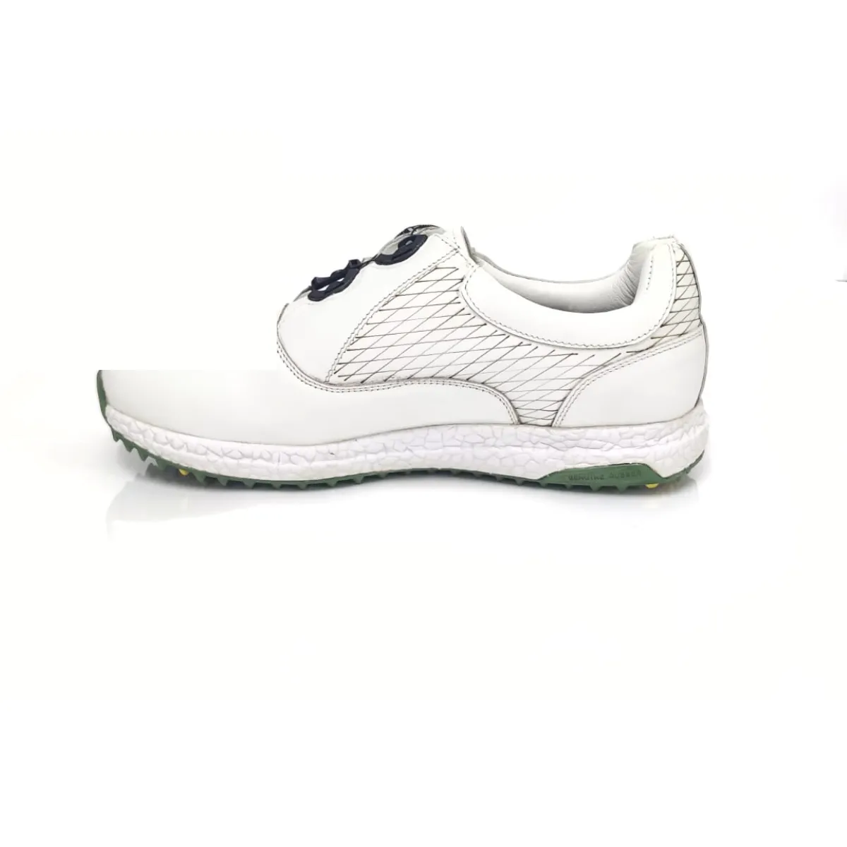 GolfBasic Classic White Spikeless Golf Shoes