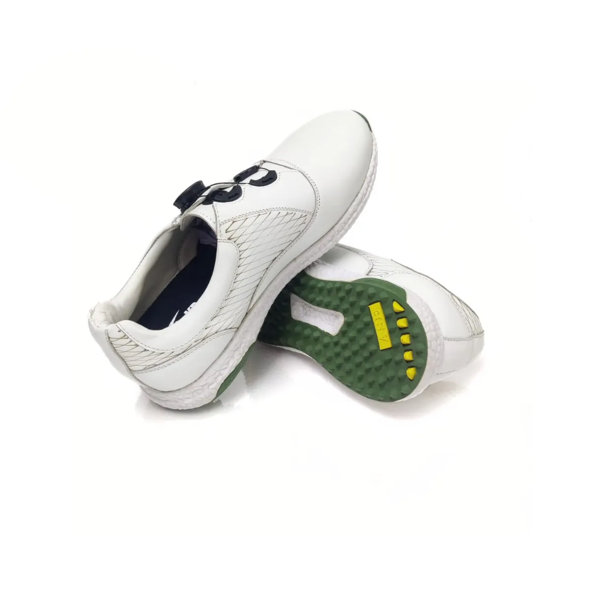 GolfBasic Classic White Spikeless Golf Shoes