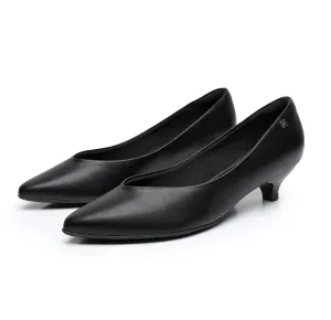 Kitten Allure Pumps - Black Nappa (275.006)