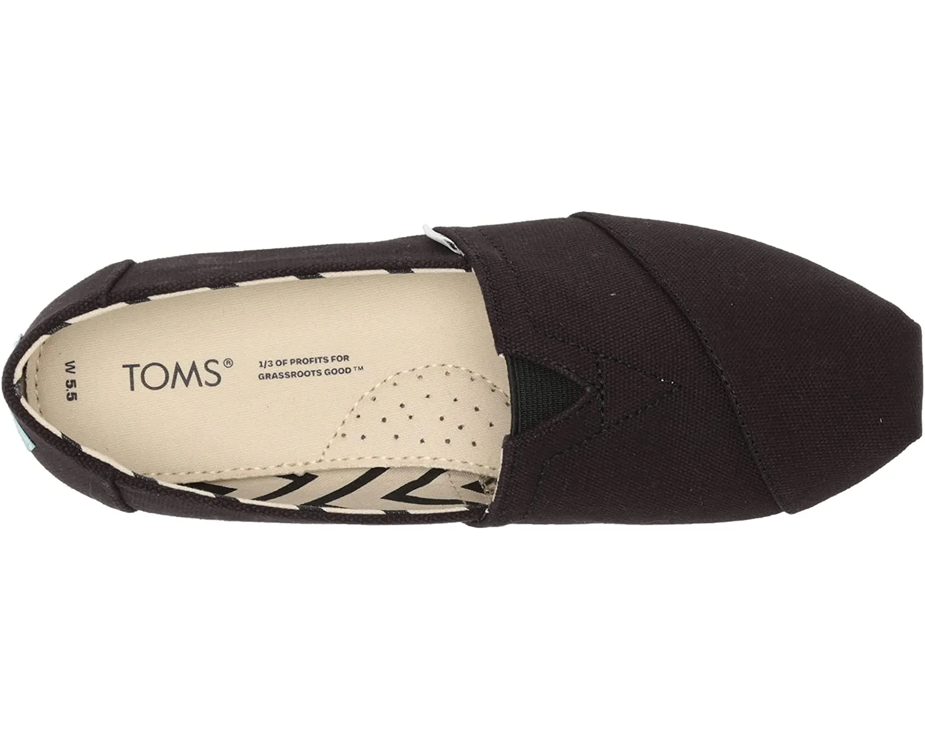 Loafers Classic Alpargata - Wide TOMS, black