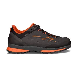 Lowa Delago GTX Lo trekking shoes, grey/orange