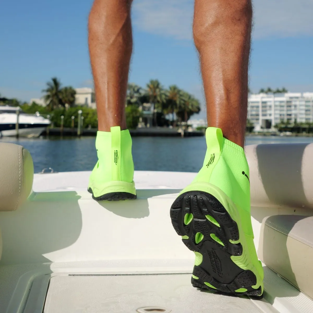 Men's High Top Sport Neon Yellow