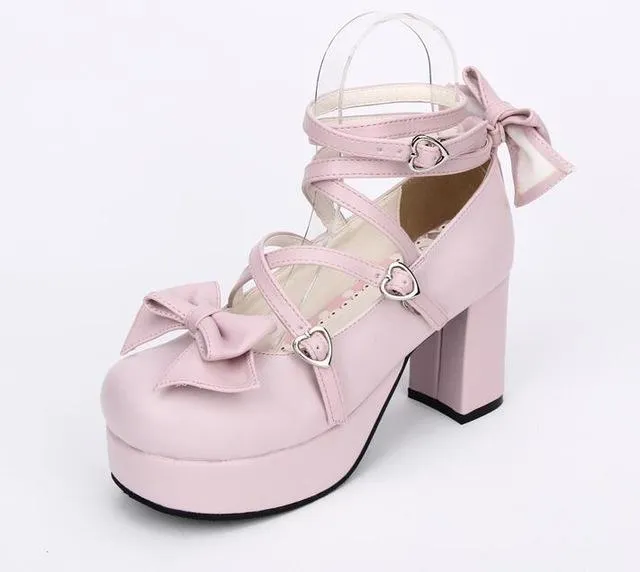 Princess Wrap Lolita Heels