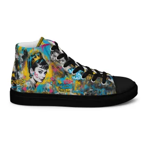 Unisex high top canvas shoes- Audrey 2