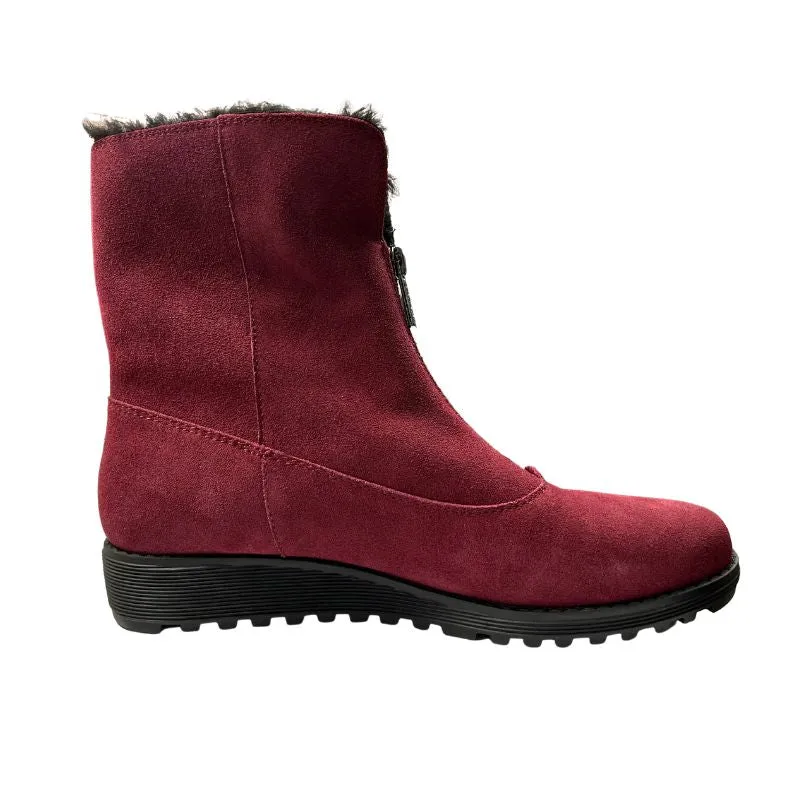 Valdini Sabra Women's Boots Suede Bordo