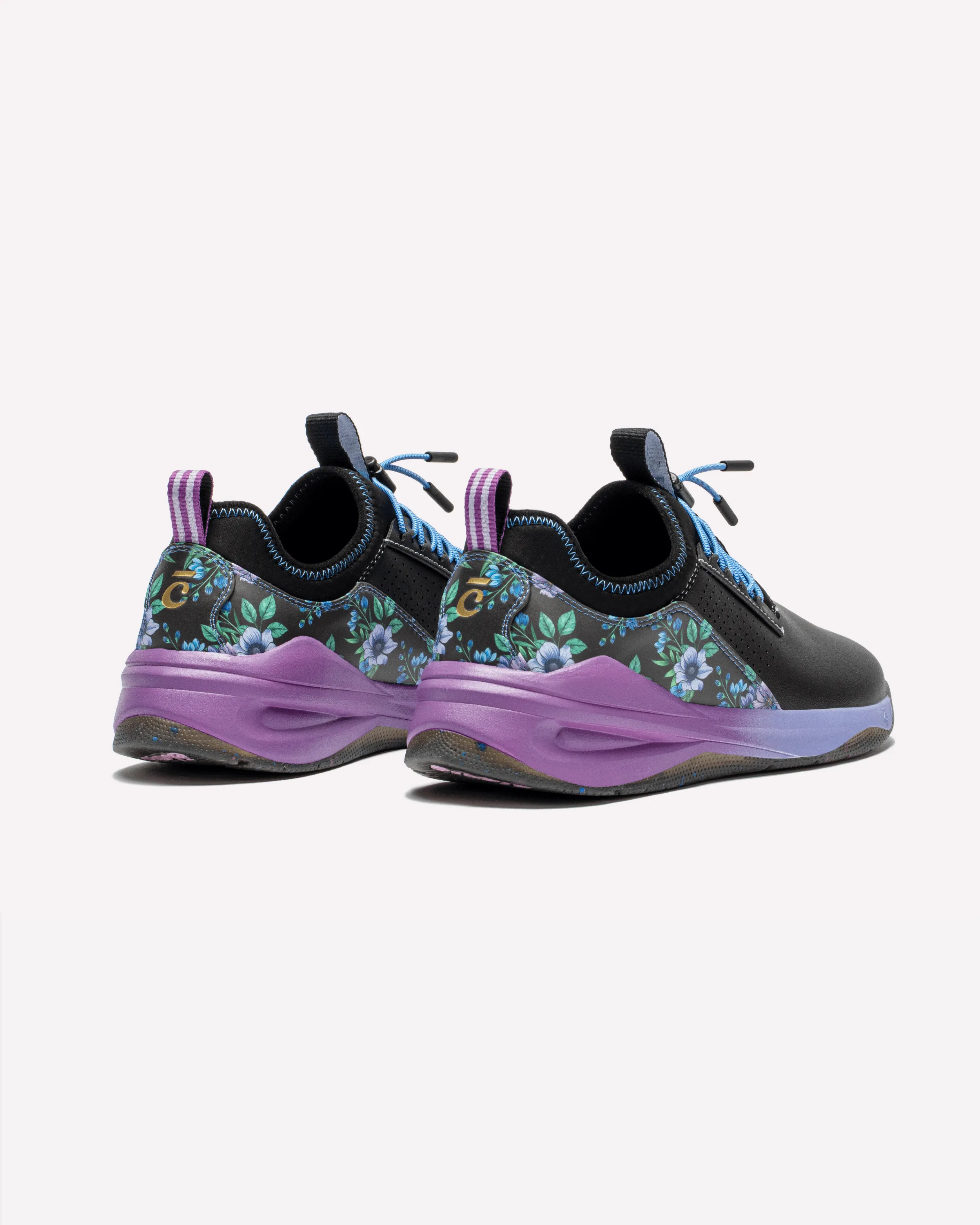 Women's Classic - Black Violet Floral